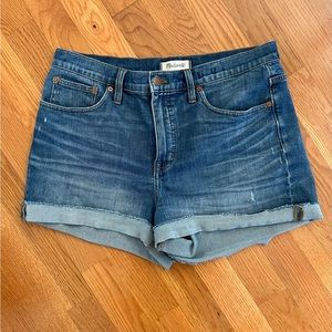 Madewell Denim Cutoff Shorts 30